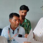 20 सूत्रीय मांगों को लेकर आरटीओ कार्यालय मे धरना प्रदर्शन